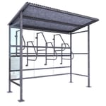 View Pocket Shelter with Surface Mount